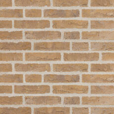 Konstruktion bygget af Randers Tegl's: RT 454.Rustica Giallo, fuge: Grå/Mørkegrå