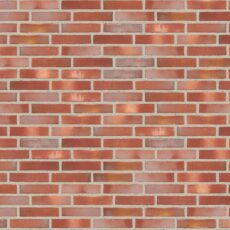 Konstruktion bygget af Egernsund Wienerberger's: Cinnober, fuge: Rød/Grå