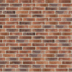 Konstruktion bygget af Egernsund Wienerberger's: Veldbrons, fuge: Brun/Grå