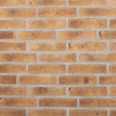 Konstruktion bygget af Randers Tegl's: RT 442.Prima Amber, fuge: Grå